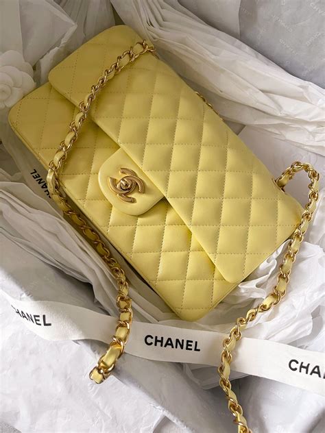 chanel yellow bag price|cheapest Chanel bag 2020.